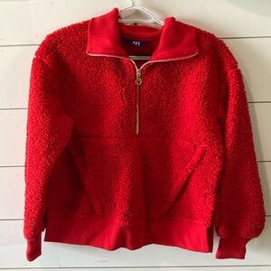 JOY LAB. Red jacket.